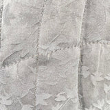women Eileen Fisher Quilted Silk Brocade Grayish Brown Jacket S