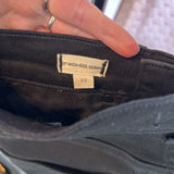 women Madewell 11" High-Rise Skinny Black Jeans 25