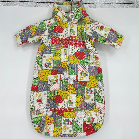 children Tot Lines Vintage Baby Bunting Children