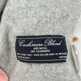 unisex TJ Max Wool Cashmere Blend Gray Scarf