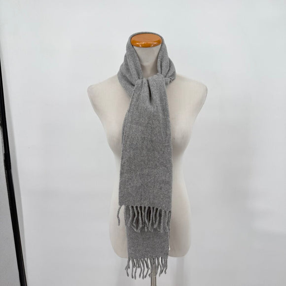 unisex TJ Max Wool Cashmere Blend Gray Scarf