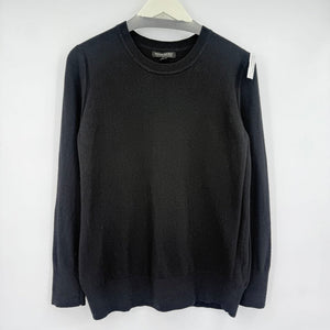 women Banana Republic Merino Blend Crewneck Black Sweater M