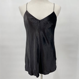 women Alexander Wang Velvet Camisole Black Woven Top S
