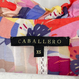 women Caballero - Anthro Petri Blouse Multi Woven Top XS
