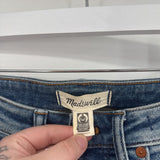 women Madewell The Curvy Perfect Vintage Jean Blue Jeans 25