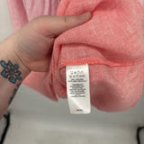 women Cynthia Rowley Colorblock Sundress Blue Pink Coral Dress M