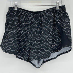women Nike Drawstring Shorts Black Activewear L