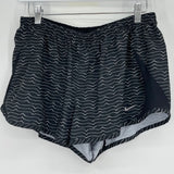 women Nike Drawstring Shorts Black Activewear L