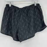 women Nike Drawstring Shorts Black Activewear L