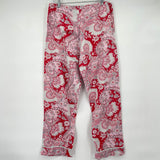women Bed Head Paisley Pajama Set Red/Pink Multi Intimates/Sleepwear S