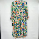 women Democracy NWT Watercolor Floral Multi Spring 2 Dress XL