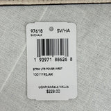 women Coach NWT Straw Leather Flapover Wristlet Cream Tan Purse