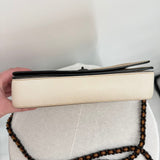 women Coach Dinky Glovetanned Leather Crossbody Tan Beige Purse