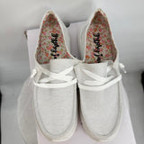 women Gypsy Jazz Like New Slip Ons White Shoes 7