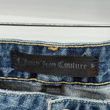 women Juicy Couture Relaxed Skinny Cuffed Blue Jeans 32/14