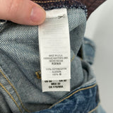 women Juicy Couture Relaxed Skinny Cuffed Blue Jeans 32/14
