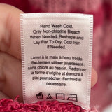 women Coldwater Creek Cotton Blend Striped Cardigan Pink Sweater 2X