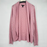women Kenneth Cole Cotton Blend Cardigan Pink Sweater XXL