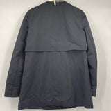 women Comptoir Des Cotonniers Wool Blend Overcoat Black Coat FR38/US6