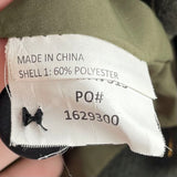 women Prana Herringbone Hooded Vest Green Jacket XS
