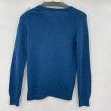 women only mine Cashmere V Neck Blue Sweater S