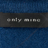 women only mine Cashmere V Neck Blue Sweater S