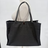 women Kate Spade Signature Canvas Tote Black Purse