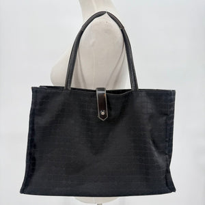 women Kate Spade Signature Canvas Tote Black Purse