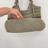 women The Sak Voyager Crochet Tote Bag Tan Multi Purse