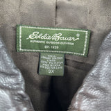women Eddie Bauer Leather Brown Jacket 3X