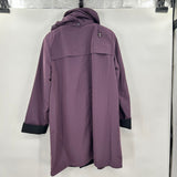 women Norm Thompson Water Resistant w/Removable Liner Purple Coat 1X