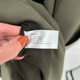 women Gallery Water Resistant w/Removable Liner Green Coat 2x