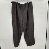women Pendleton 100% Wool Brown Pants 24W