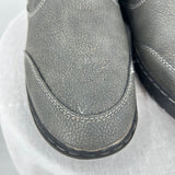 women Khombu Faux Fur Trim Low Addison Boots Gray Shoes 10