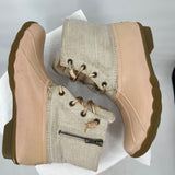 women Sperry Duck Boots Cream Shoes 8.5