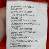 women Anthropologie Mini Somerset Eyelet Edition Hot Bright Coral Dress 3X