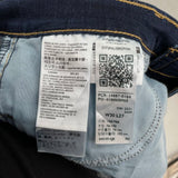 women Levi's Dark Wash Boyfriend Fit Blue Jeans 30/10