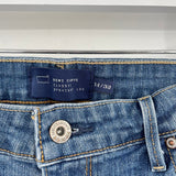 women Levi's Light Wash Straight Blue Jeans 14/32