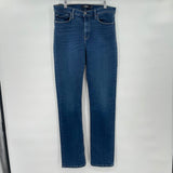 women Hudson Medium Wash Straight Leg Blue Jeans 30/10
