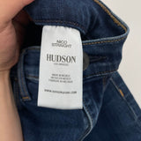 women Hudson Medium Wash Straight Leg Blue Jeans 30/10