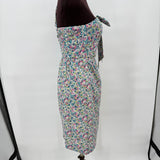 women J. Crew Liberty Fabric One Shoulder Cotton Floral Multi Dress 00