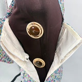 women J. Crew Liberty Fabric One Shoulder Cotton Floral Multi Dress 00