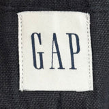 women Gap Linen Wide Leg Black Pants XXL Tall