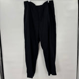 women Gap Linen Wide Leg Black Pants XXL Tall