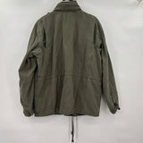women Eddie Bauer Vintage Miltary Style Green Coat XL