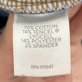 women J. Jill Boyfriend Straight Blue Jeans 18T