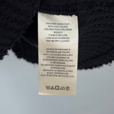 women Free People Waffle Knit Turtleneck Black Knit Top XS