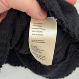 women Free People Waffle Knit Turtleneck Black Knit Top XS