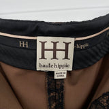 women Haute Hippie Lace Trousers Black Pants 2