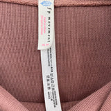 women Free People FP Movement Hoodie Rosy Taupe Sweatshirt One Size